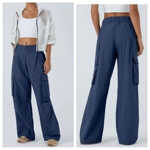 Women's Navy Cargo Pants